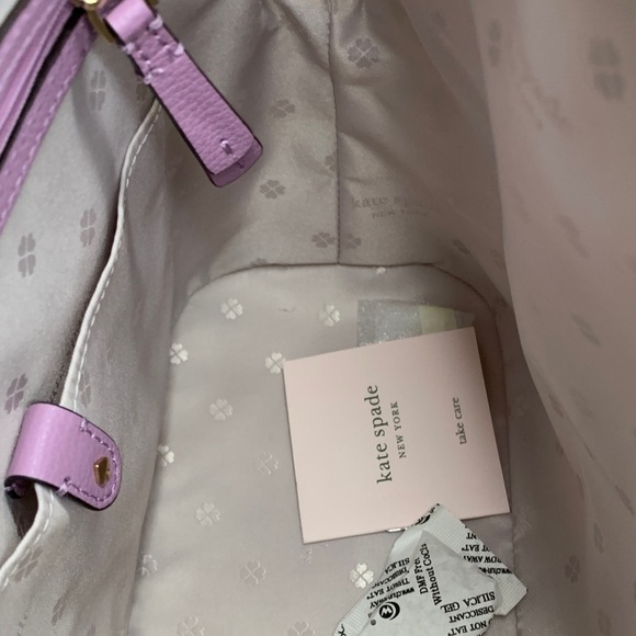 Kate Spade Lavender Satchel - Picture 6 of 7